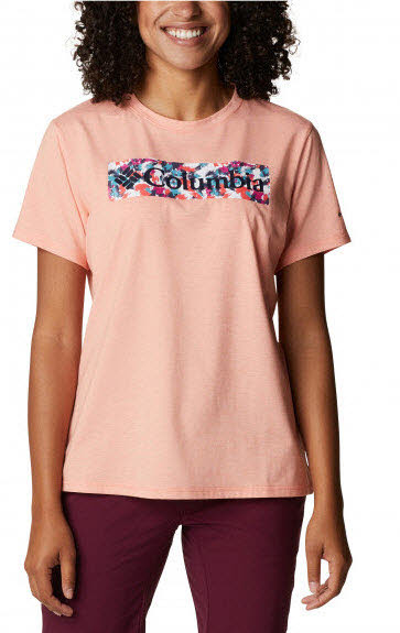 Columbia Sun Trek SS Graphic Tee Damen T-Shirt - Bild 1
