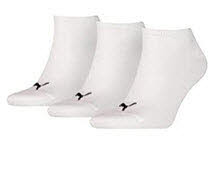 Puma Plain Sneaker Socken  3 Paar  Sportsocken unisex - Bild 1