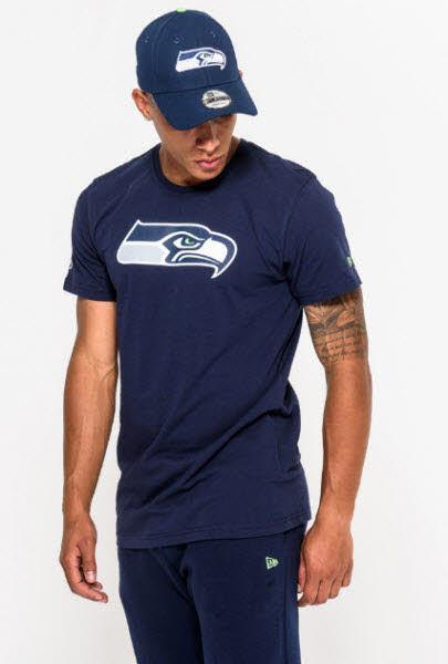 New Era Team Logo Tee Seattle Seahawks Herren T-Shirt - Bild 1