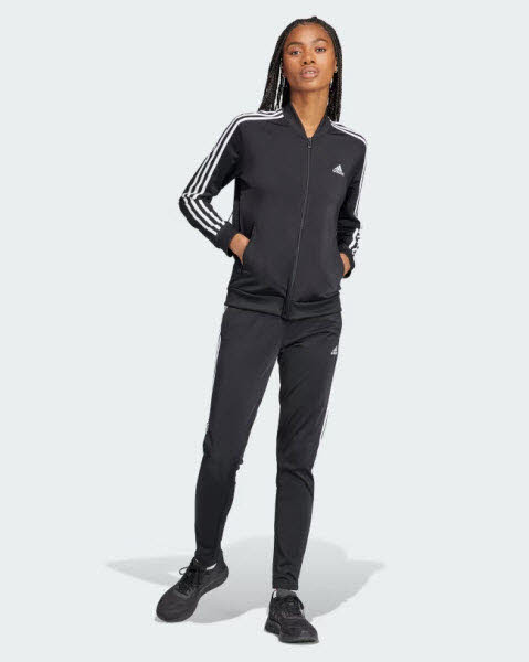 Adidas Essentials 3-Streifen Trainingsanzug Damen Trainingsanzug - Bild 1