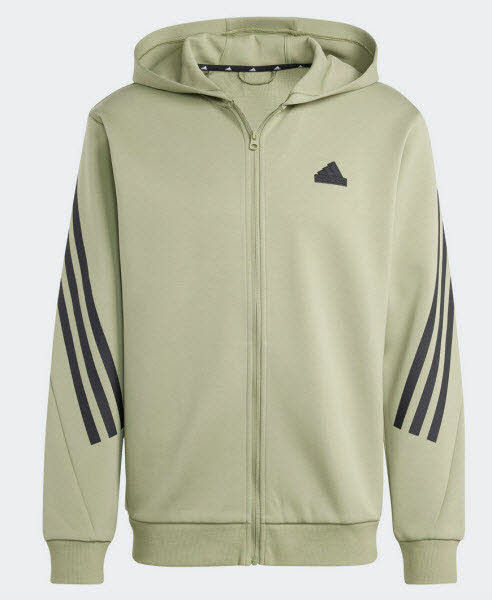 Adidas M FI 3S Fullzip Jacke Herren Kapuzenjacke - Bild 1