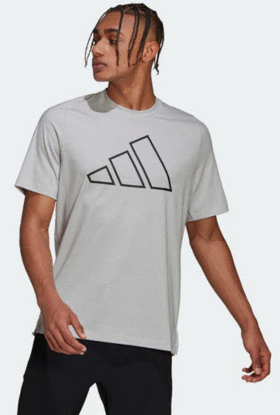 Adidas TI 3BAR TEE Herren T-Shirt - Bild 1