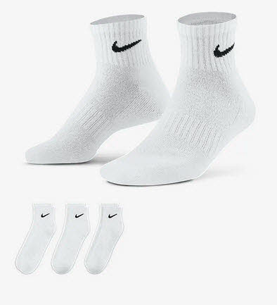 Nike Cushion Ankle Socken 3 Paar  Sportsocken - Bild 1